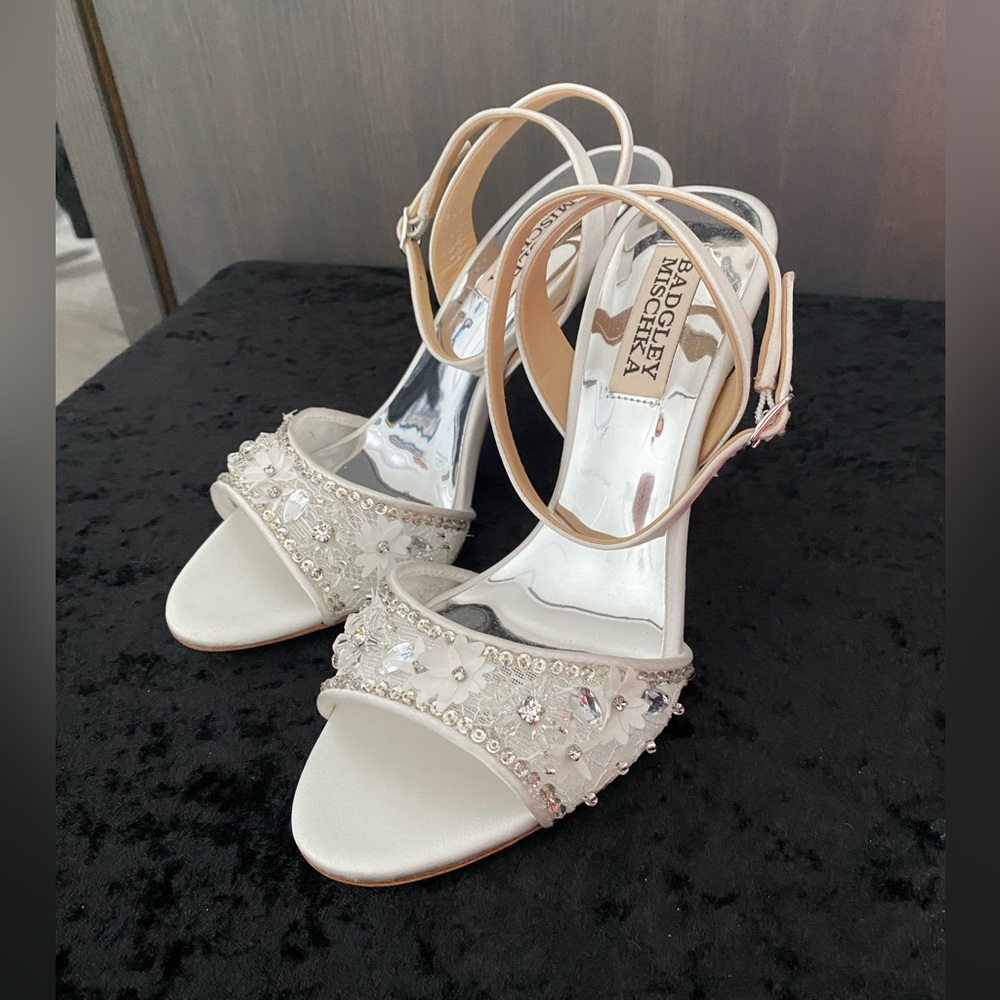 Badgley Mischka Tazana Stiletto Sandal size 5 1/2